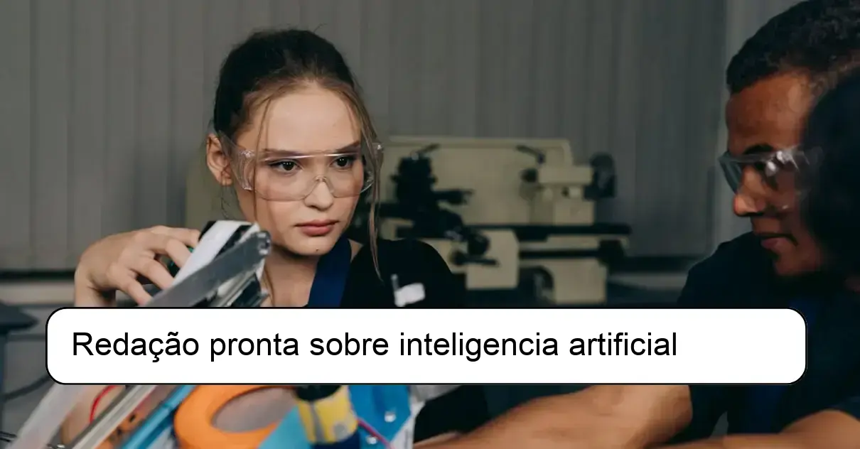 Redação pronta sobre inteligencia artificial