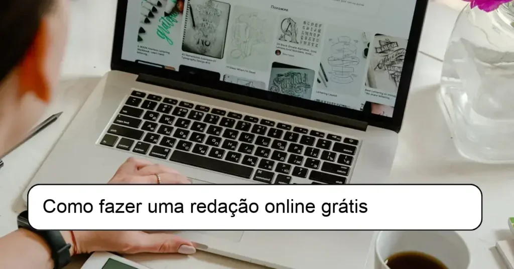 Como fazer uma redação online grátis