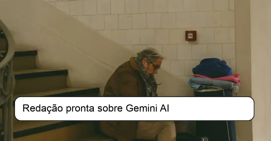 Redação pronta sobre Gemini AI