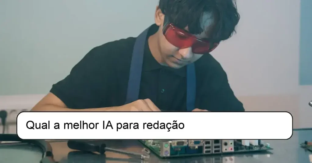 Qual a melhor IA para redação