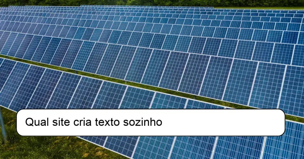Qual site cria texto sozinho