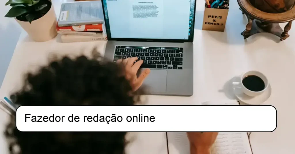 Fazedor de redação online