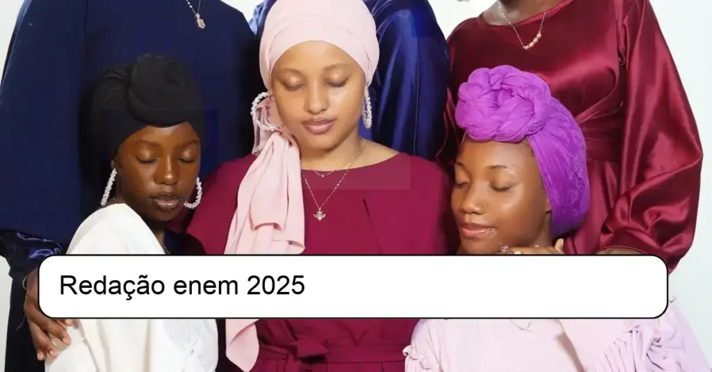 Redação enem 2025