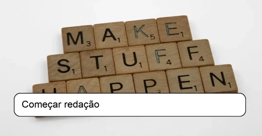 Começar redação