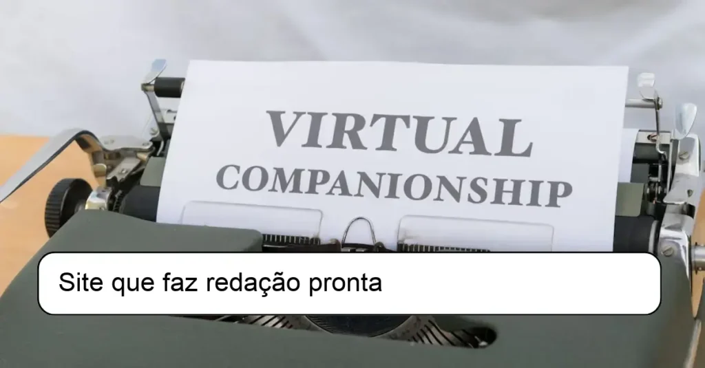 Site que faz redação pronta