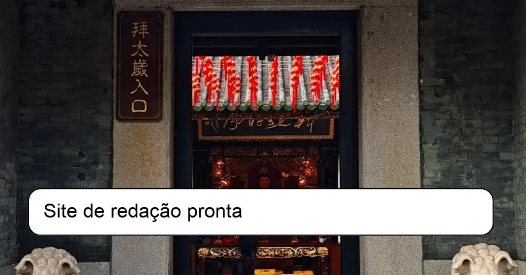 Site de redação pronta