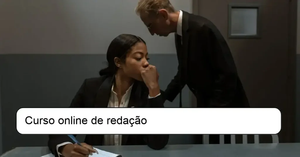 Curso online de redação