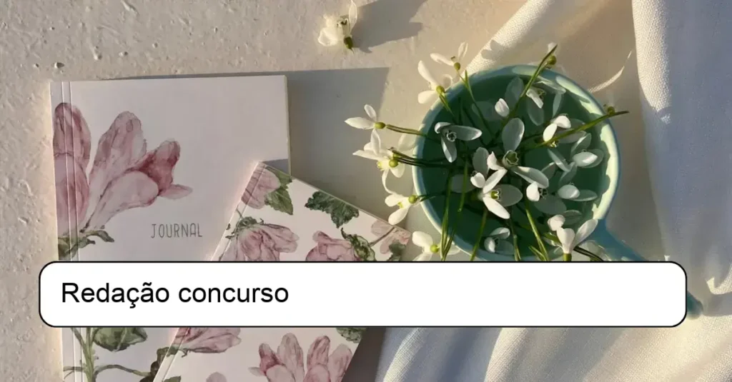 Redação concurso