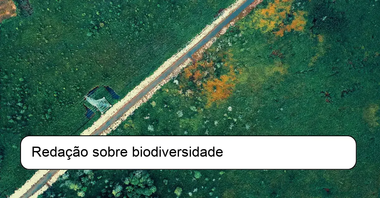 Redação sobre biodiversidade