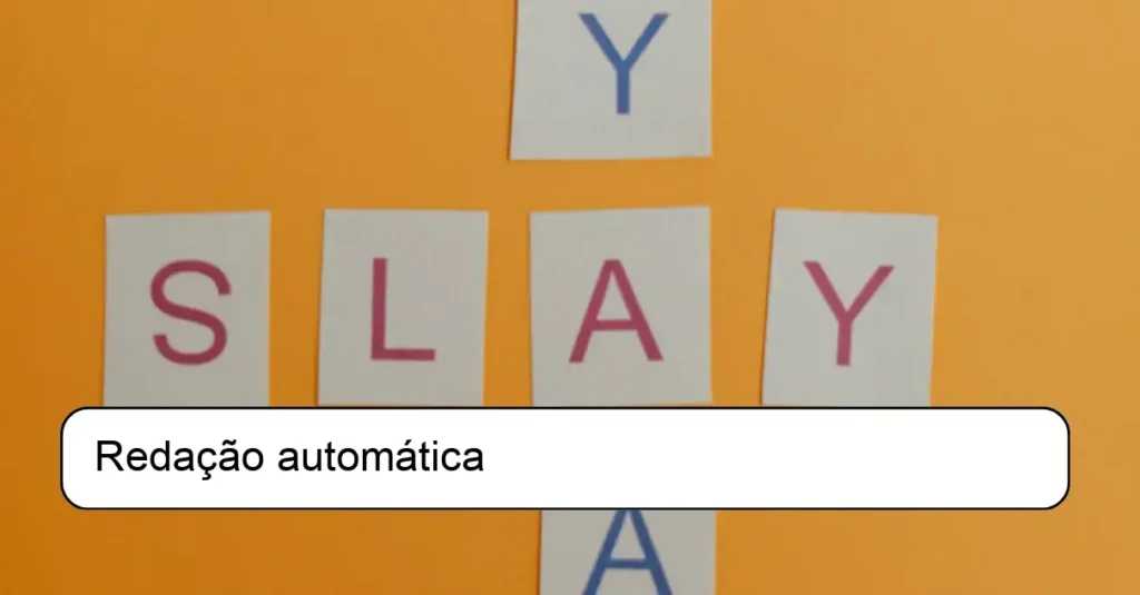 Redação automática