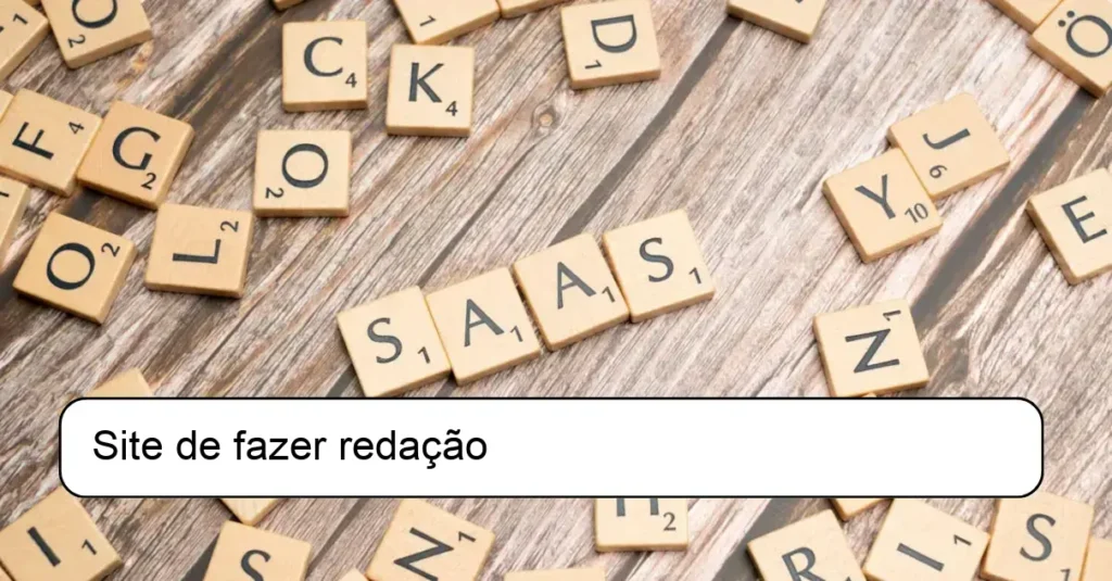 Site de fazer redação