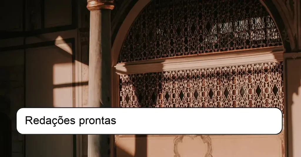 Redações prontas
