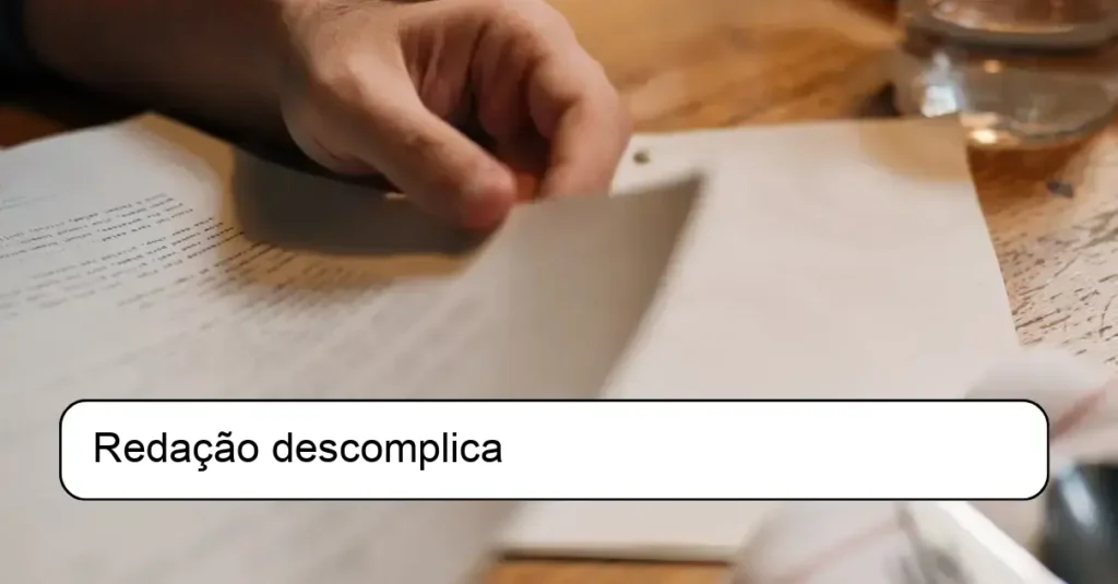 Redação descomplica