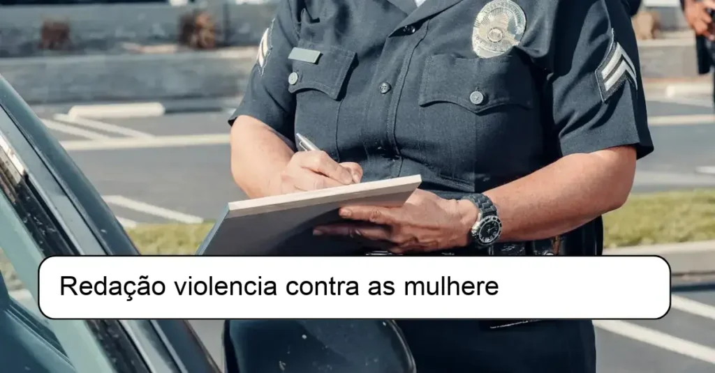 Redação violencia contra as mulhere