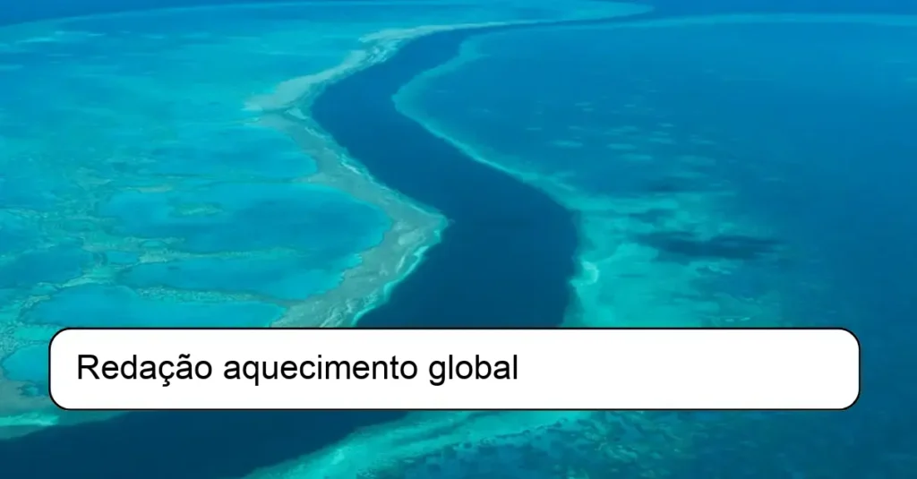 Redação aquecimento global