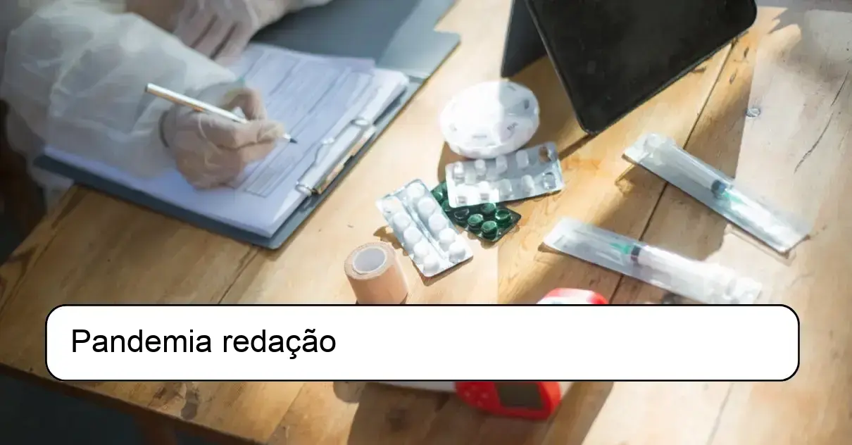 Pandemia redação