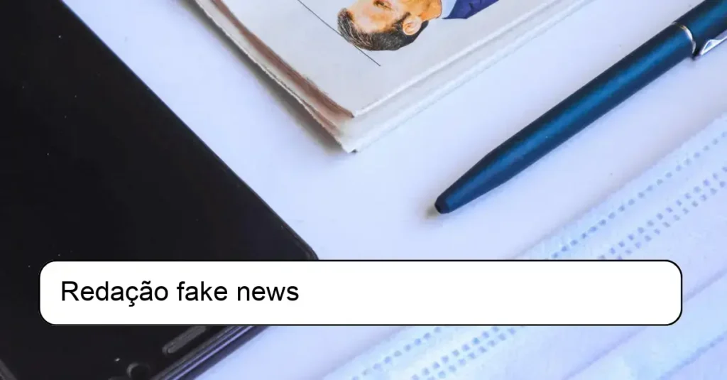 Redação fake news