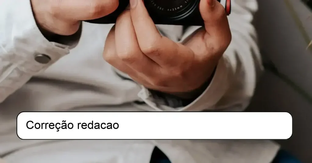 Correção redacao