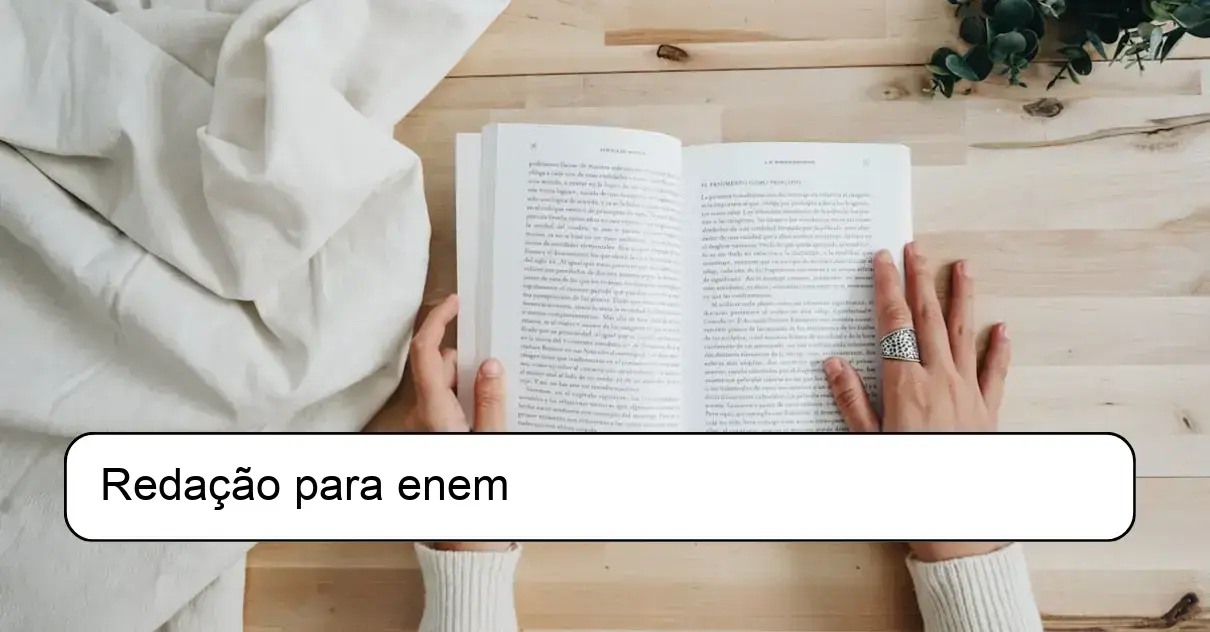Redação para enem