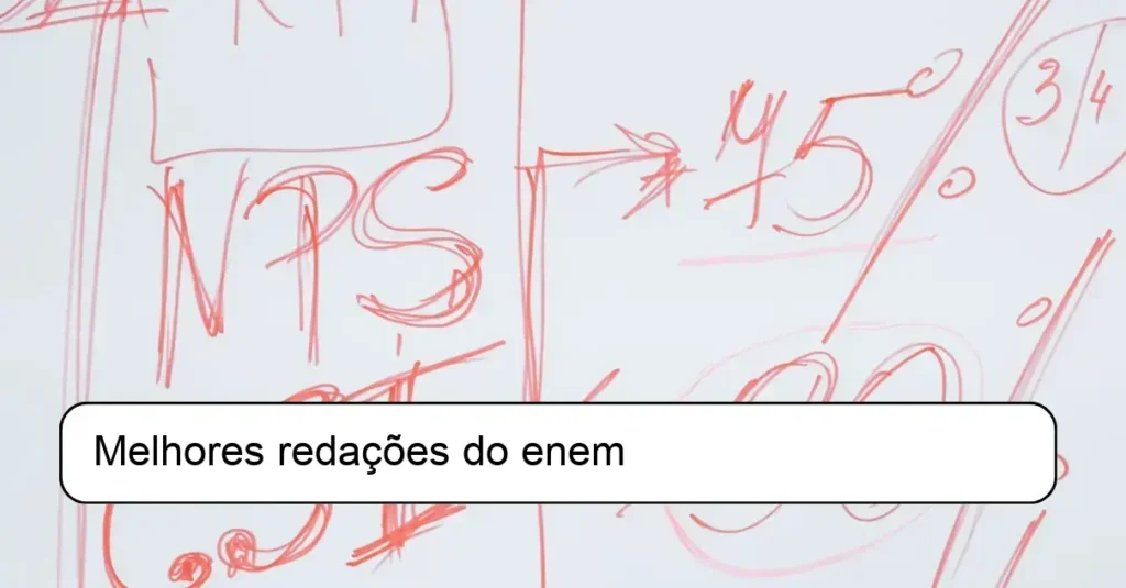 Melhores redações do enem