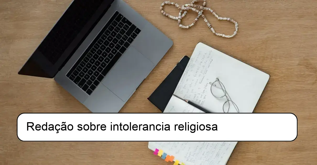 Redação sobre intolerancia religiosa
