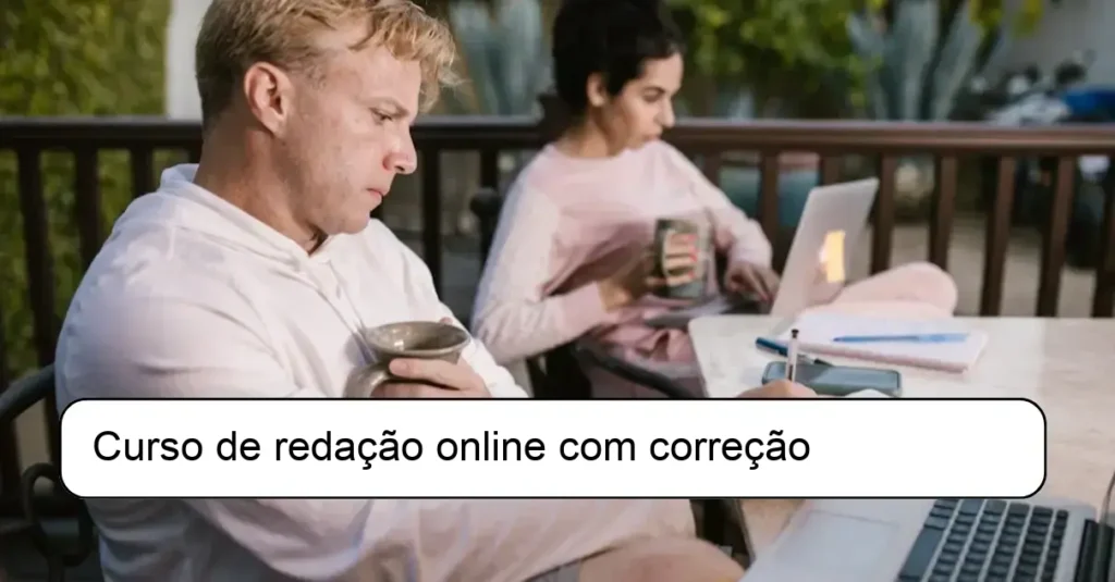Curso de redação online com correção
